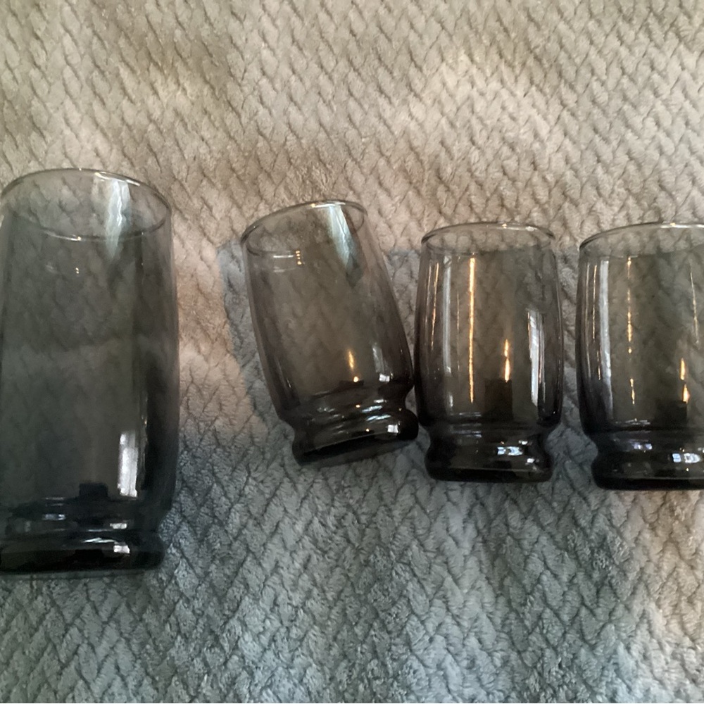 Vintage Smokey gray glasses